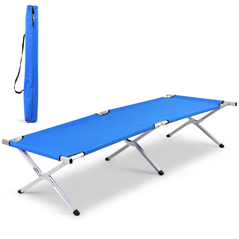 wanme Hiking Portable Aluminum Folding Camping Cot Wayfair